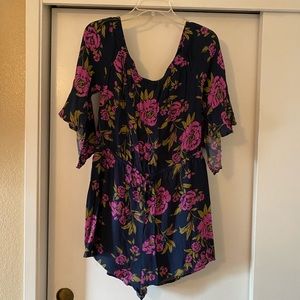 Express off the shoulder romper size L